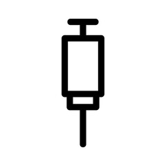 injection icon or logo isolated sign symbol vector illustration - high quality black style vector icons
