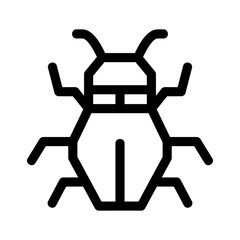 insect icon or logo isolated sign symbol vector illustration - high quality black style vector icons
