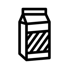 milk icon or logo isolated sign symbol vector illustration - high quality black style vector icons
