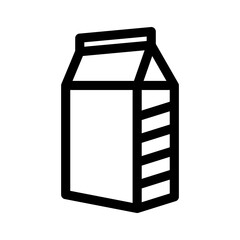 milk icon or logo isolated sign symbol vector illustration - high quality black style vector icons
