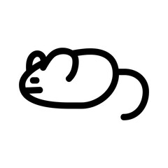 mouse icon or logo isolated sign symbol vector illustration - high quality black style vector icons
