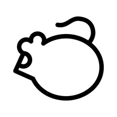 mouse icon or logo isolated sign symbol vector illustration - high quality black style vector icons
