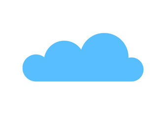 Blue 3d clouds isolated on a transparent background. Royalty high-quality free stock PNG image of Cartoon cloud shapes for games, animation, web. Cute cloud background 3d illustration