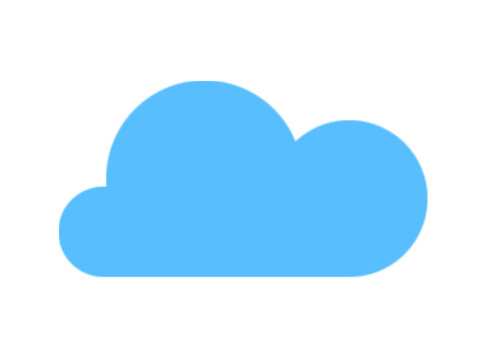 Blue 3d clouds isolated on a transparent background. Royalty high-quality free stock PNG image of Cartoon cloud shapes for games, animation, web. Cute cloud background 3d illustration