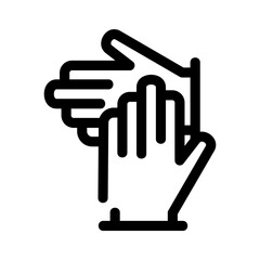 washing hands icon or logo isolated sign symbol vector illustration - high quality black style vector icons
