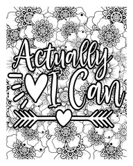 inspirational quotes coloring pages.