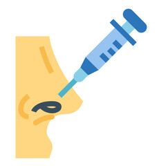 injection flat icon style