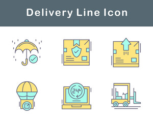 Delivery Vector Icon Set