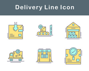 Delivery Vector Icon Set