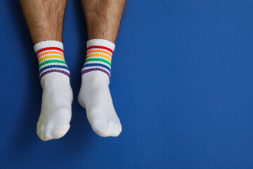 Composition for Pride and LGBTQ community, space for text