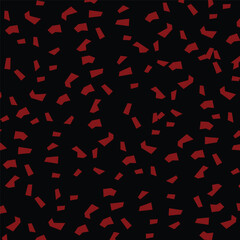 Naklejka na ściany i meble Red Black Pattern Paper. Seamless vector pattern