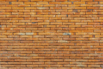 Orange tiles background details, Old orange roof brick under the sunlight, Shingles texture with green moss, Roof top material, Abstract geometric pattern.