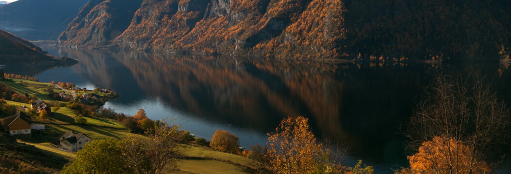 Aurlandsvangen, Aurlandfsord Norway	