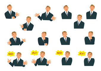 男性A-2セット ダークグレーのスーツ ai