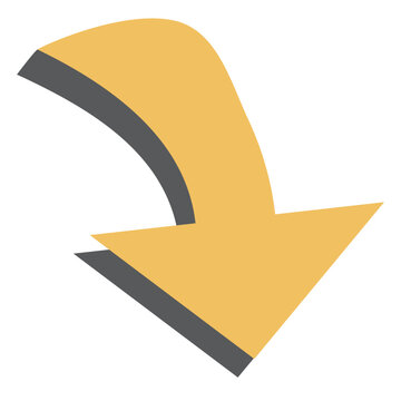 Yellow Arrow Element