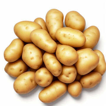 potatoes on a table