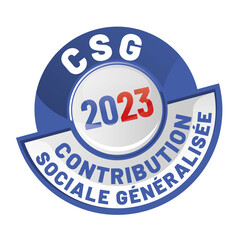CSG - contribution sociale généralisée
