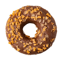 Donuts on transparent background. png file