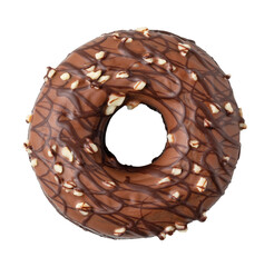 Donuts on transparent background. png file