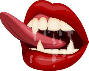 Vampire Lady, Skull and Zombie Typography Quote Design for T-Shirt, Mug, Poster or Other Merchandise.