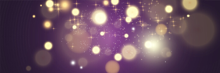 Brilliant gold dust vector shine. Glittering shiny ornaments for background. Vector illustration.