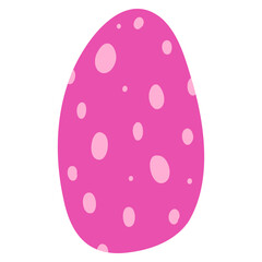 Hand drawn vector illustration of colorful Easter egg