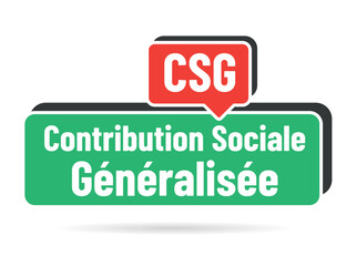 CSG - contribution sociale généralisée