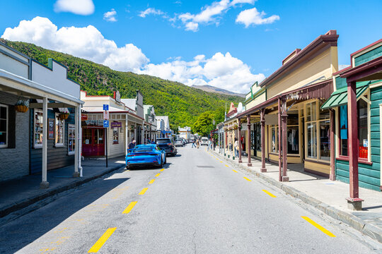 views of arrowtown main street