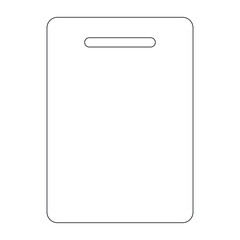 cutting board icon vektor