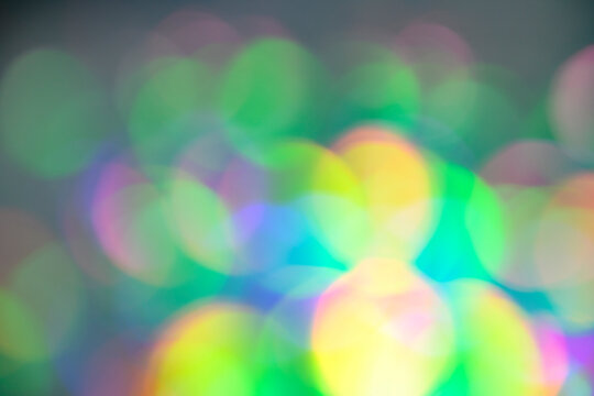colorful abstract neon pastell blur rainbow bokeh gradient background. multicolored glowing texture