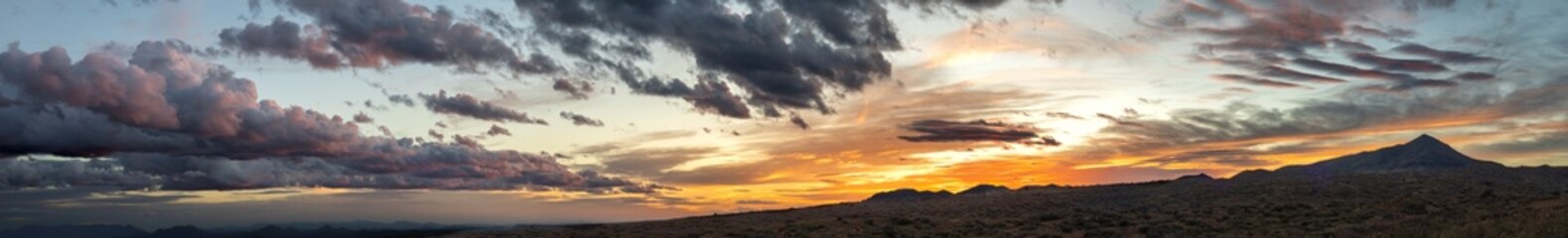 March Sunset in Arizona
