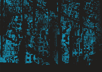 Aesthetic dotted design element. Duo tone poster . Modern art .Abstract composition . Half tone background. Halftone dots texture effect .Contemporary vector design