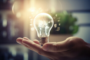 Innovation, bulb, generative ai