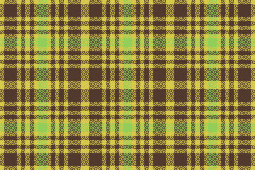 Vector fabric tartan. Check background texture. Textile seamless plaid pattern.