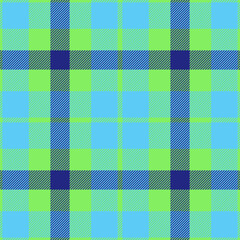 Plaid seamless pattern. Check fabric texture. Vector textile print.