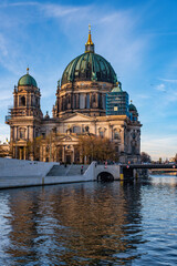 Fototapeta na wymiar Berlin Cathedral - Berliner Dom. Berliner