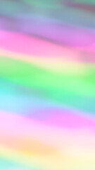 Waves abstract neon pastell rainbow blur gradient background. multicolored glowing texture