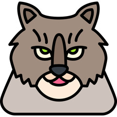 Norwegian Forest Cat Icon