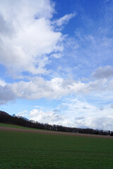 Idyllische Landschaft im Weserbergland