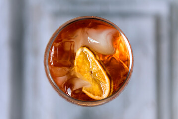 Bevande ghiacciate gusto arancia