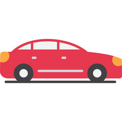 Fototapeta premium Sedan Icon