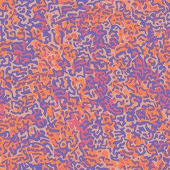 An abstract, geometric seamless pattern