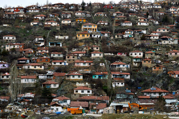 last remaining ghetto houses in ankara gecekondu evler 