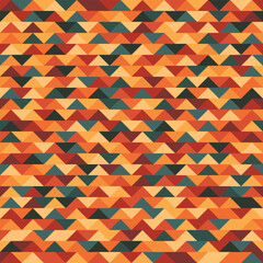 An abstract, geometric seamless pattern