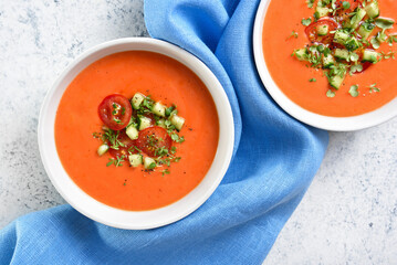 Tomato Gazpacho soup
