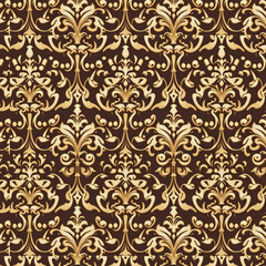 seamless luxury damask pattern