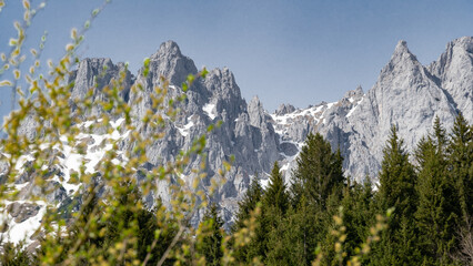 Bergfrühling im Wilden Kaiser (Österreich)