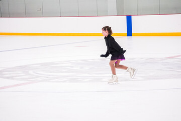 Figure skating practice
