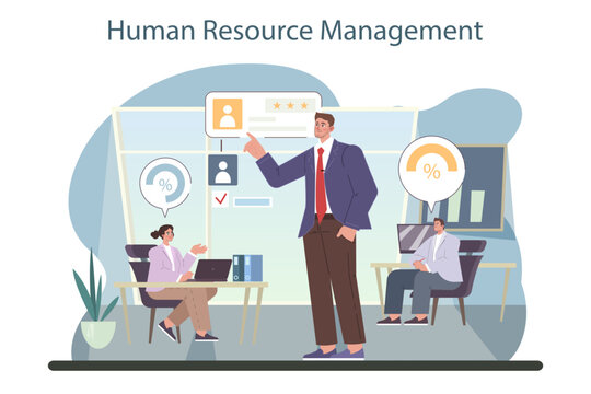 Human resources management. Recruitment and personnel management. HR
