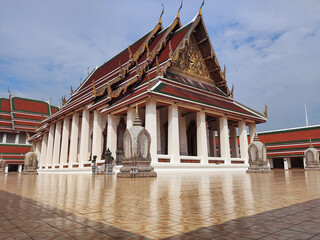 Ordination Hall in the Wat Saket